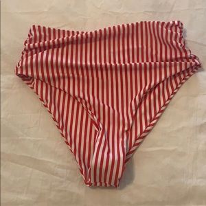 New high rise bikini bottoms